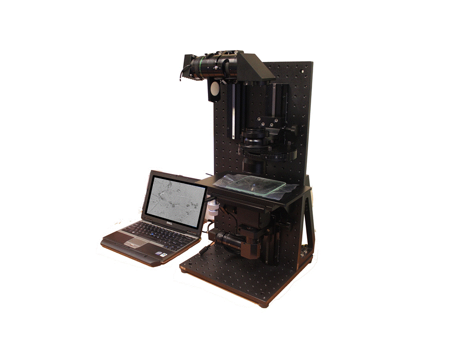 Setup for automatic technology for characterization gels in plastic films